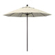 California Umbrellas Antique Beige 9' Patio Umbrella Bronze Pole, Olefin Canopy CAL-ALTO908117-F22