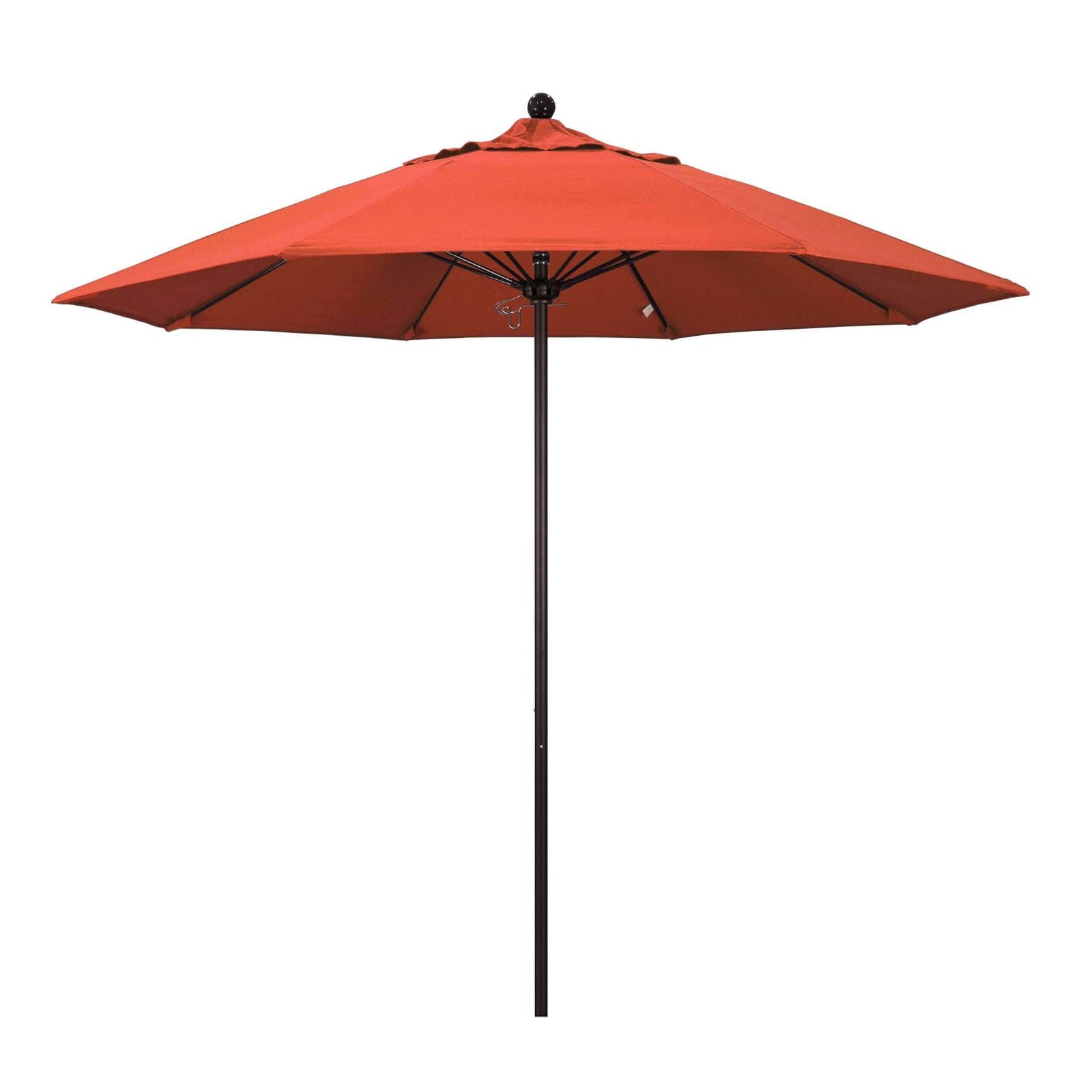 California Umbrellas Sunset 9' Patio Umbrella Bronze Pole, Olefin Canopy CAL-ALTO908117-F27