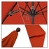 California Umbrellas Sunset 9' Patio Umbrella Bronze Pole, Olefin Canopy CAL-ALTO908117-F27