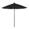 California Umbrellas Black 9' Patio Umbrella Bronze Pole, Olefin Canopy CAL-ALTO908117-F32
