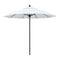 California Umbrellas Natural 9' Patio Umbrella Black Pole, Sunbrella Canopy CAL-ALTO908302-5404