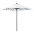 California Umbrellas Natural 9' Patio Umbrella Black Pole, Sunbrella Canopy CAL-ALTO908302-5404