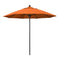 California Umbrellas Tuscan 9' Patio Umbrella Black Pole, Sunbrella Canopy CAL-ALTO908302-5417