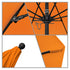 California Umbrellas Tuscan 9' Patio Umbrella Black Pole, Sunbrella Canopy CAL-ALTO908302-5417