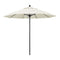 California Umbrellas Canvas 9' Patio Umbrella Black Pole, Sunbrella Canopy CAL-ALTO908302-5453