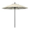 California Umbrellas Antique Beige 9' Patio Umbrella Black Pole, Olefin Canopy CAL-ALTO908302-F22