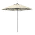 California Umbrellas Antique Beige 9' Patio Umbrella Black Pole, Olefin Canopy CAL-ALTO908302-F22