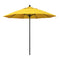 California Umbrellas Lemon 9' Patio Umbrella Black Pole, Olefin Canopy CAL-ALTO908302-F25