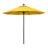 California Umbrellas Lemon 9' Patio Umbrella Black Pole, Olefin Canopy CAL-ALTO908302-F25