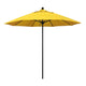 California Umbrellas Lemon 9' Patio Umbrella Black Pole, Olefin Canopy CAL-ALTO908302-F25