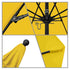 California Umbrellas Lemon 9' Patio Umbrella Black Pole, Olefin Canopy CAL-ALTO908302-F25