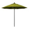 California Umbrellas Kiwi 9' Patio Umbrella Black Pole, Olefin Canopy CAL-ALTO908302-F55