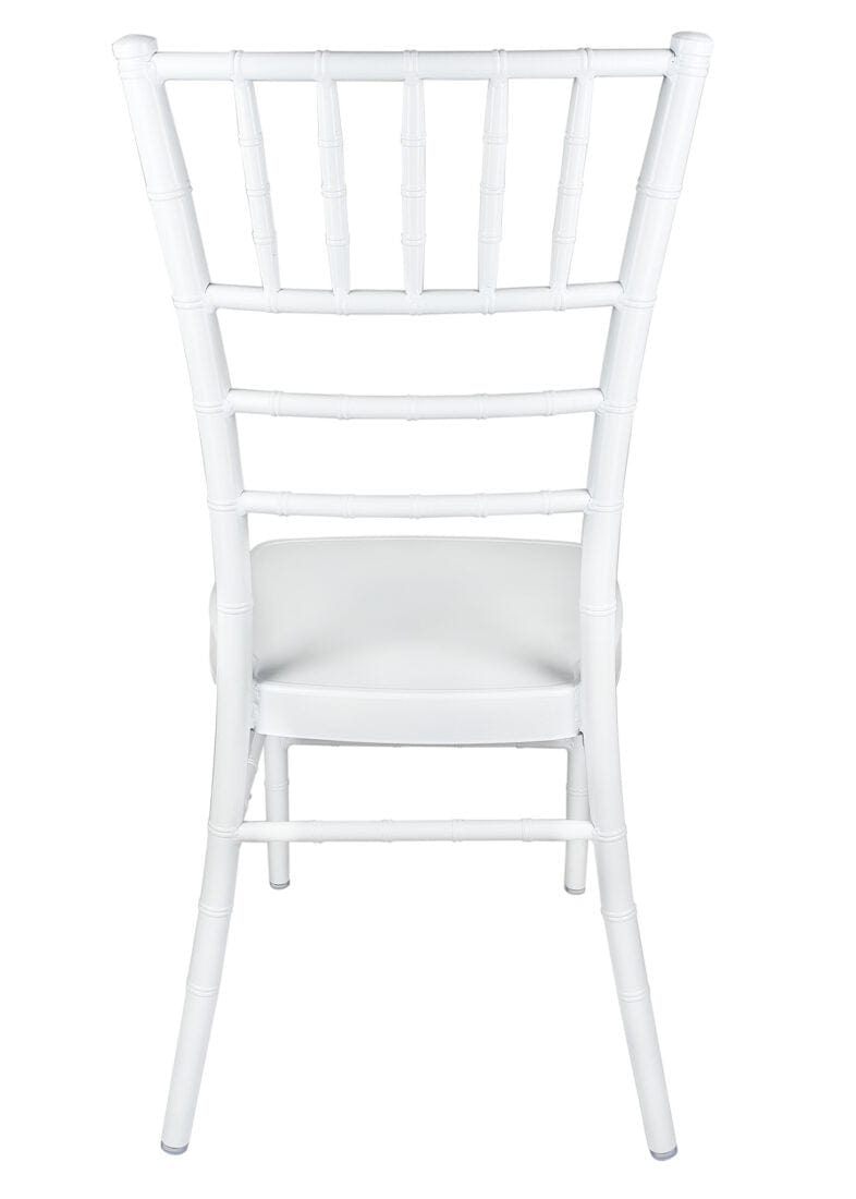 Chivari White Aluminum Chiavari Chair CCAW-AX-T