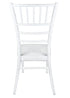 Chivari White Aluminum Chiavari Chair CCAW-AX-T