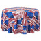 Chivari 132" Round Tablecloth Polyester Voile Americana TBC-72AA00