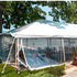 Chivari 20x40 Frame Tent with Stakes – Heavy-Duty Commercial Event Tent AMT-BDL-FRT-20x40-WHT-STK-7F