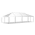 Chivari 20x40 Frame Tent with Ballasting System – Heavy-Duty Commercial Event Tent AMT-BDL-FRT-20x40-WHT-TBS-7F