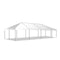 Chivari 30x60 Frame Tent with Stakes – Heavy-Duty Commercial Event Tent AMT-BDL-FRT-30x60-WHT-STK-7F