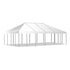 Chivari 40x60 Frame Tent with Stakes – Heavy-Duty Commercial Event Tent AMT-BDL-FRT-40x60-WHT-STK-7F