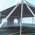 Chivari 20x20 Pole Tent with Stakes – Heavy-Duty Commercial Event Tent AMT-BDL-PLT-20x20-WHT-ALU-STK-7F