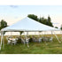 Chivari 30x30 Pole Tent with Stakes – Heavy-Duty Commercial Event Tent AMT-BDL-PLT-30x30-WHT-ALU-STK-7F