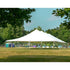 Chivari 40x100 Pole Tent with Stakes – Heavy-Duty Commercial Event Tent AMT-BDL-PLT-40x100-WHT-ALU-STK-7F