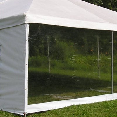Chivari SRL Clear Sidewall Panel – Compatible with Most Commercial Event Tents AMT-MFG-SDW-SRL-MTL-CLR-WHT-7F-30F-NZP