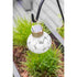 Allsop White Allsop Tea Lantern Hand Blown Glass Solar Lantern ASP-30454