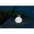 Allsop White Allsop Tea Lantern Hand Blown Glass Solar Lantern ASP-30454