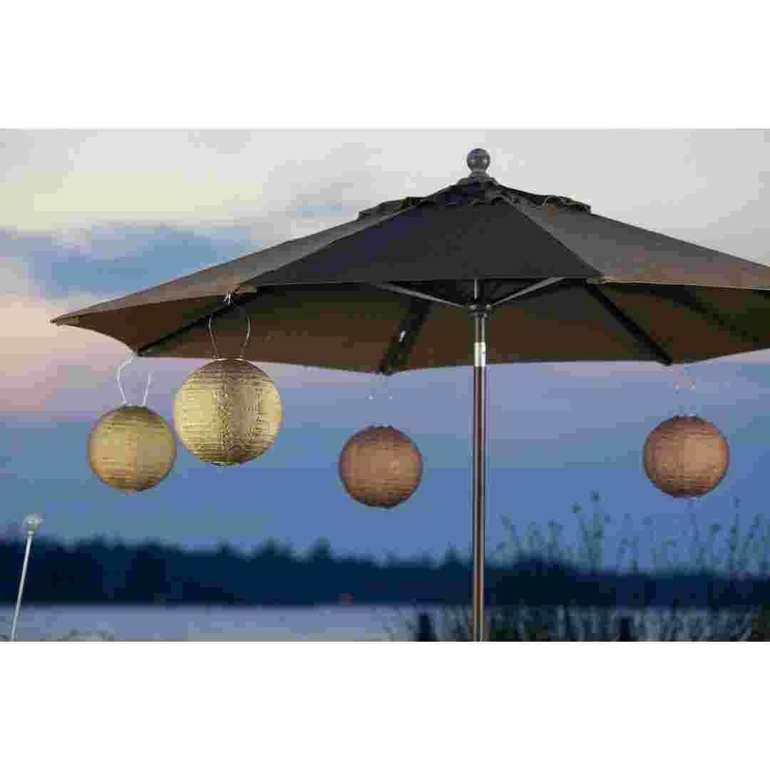 Allsop Copper Allsop Market 12" Globe Soji Stella Solar Lantern ASP-31406