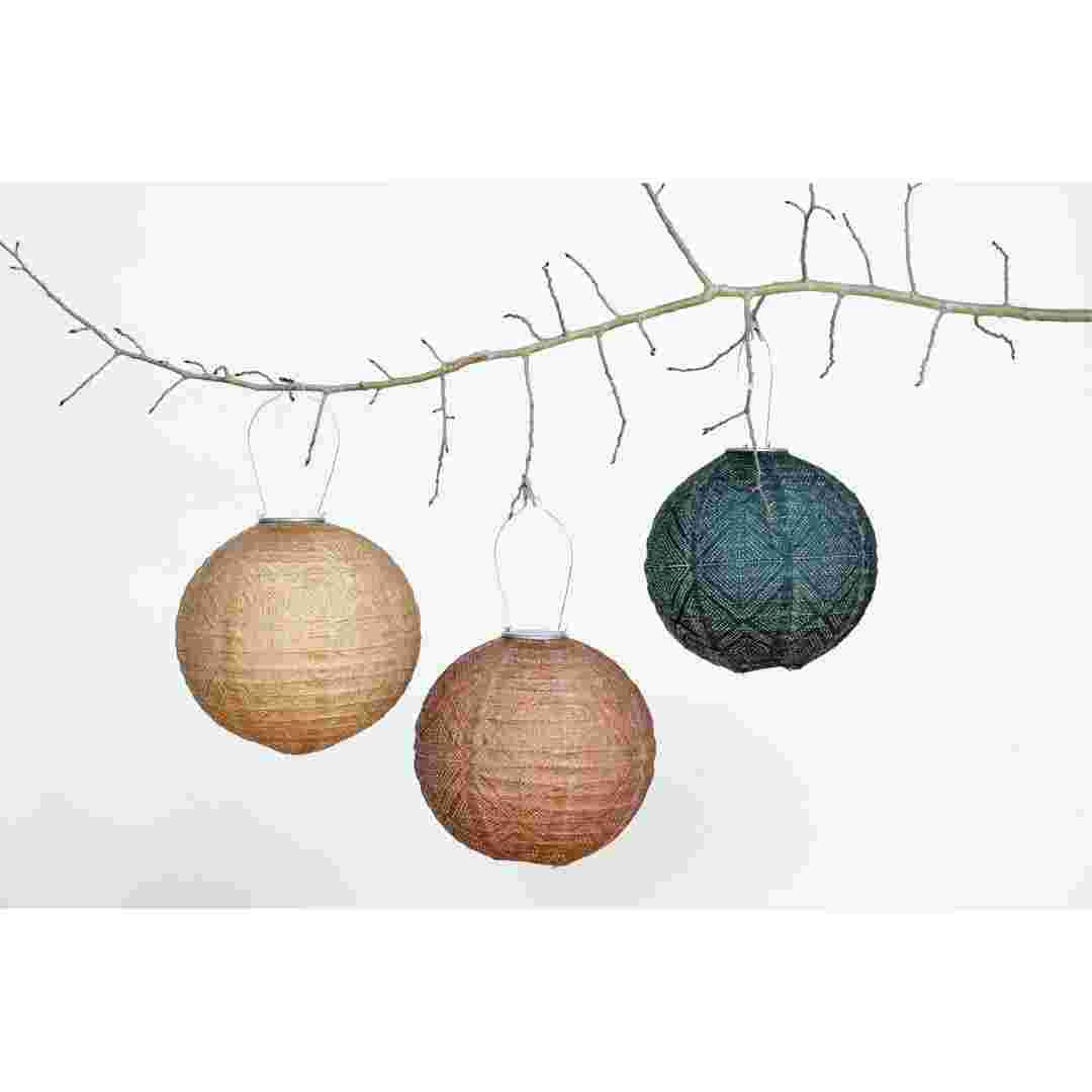 Allsop Copper Allsop Market 12" Globe Soji Stella Solar Lantern ASP-31406