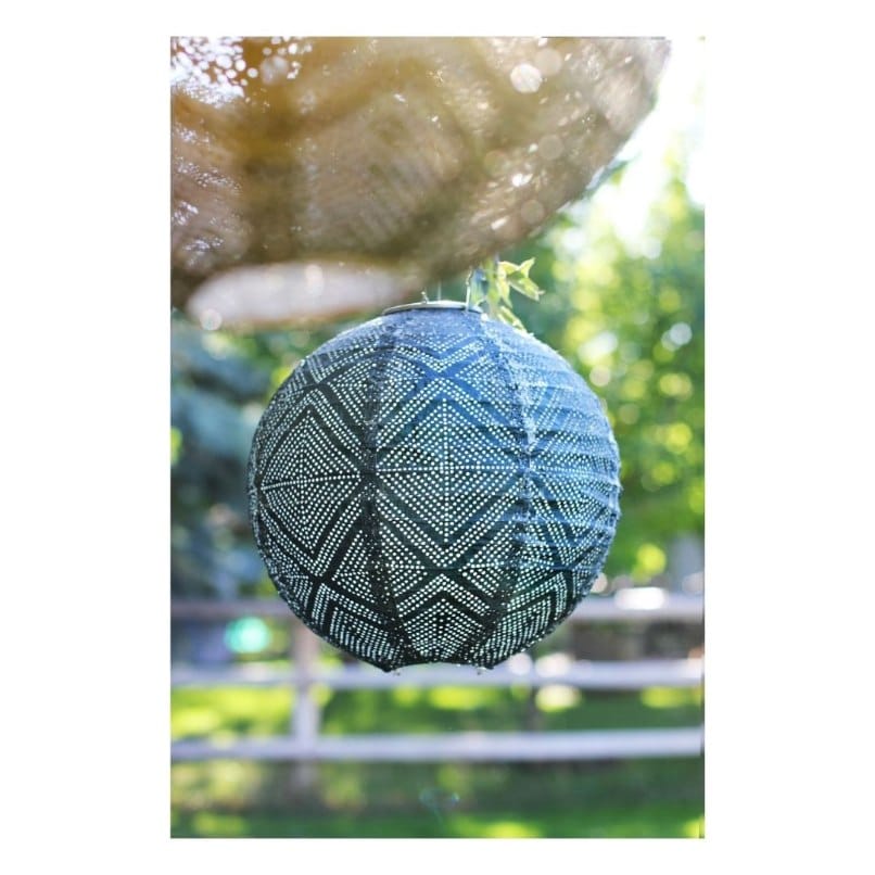 Allsop Ink Allsop Market 12" Globe Soji Stella Solar Lantern ASP-31407