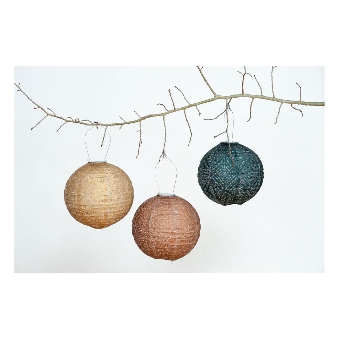 Allsop Ink Allsop Market 12" Globe Soji Stella Solar Lantern ASP-31407