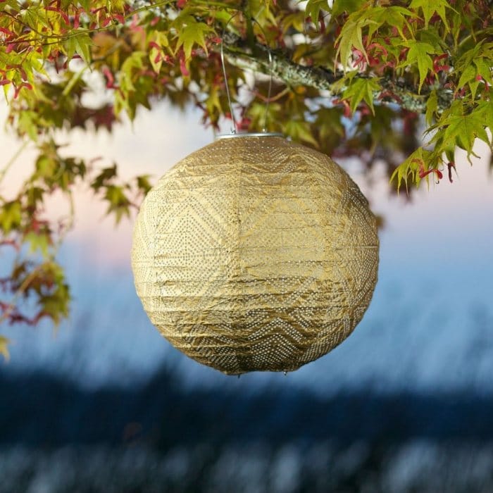 Allsop Bronze Allsop Market 12" Globe Soji Stella Solar Lantern ASP-31408