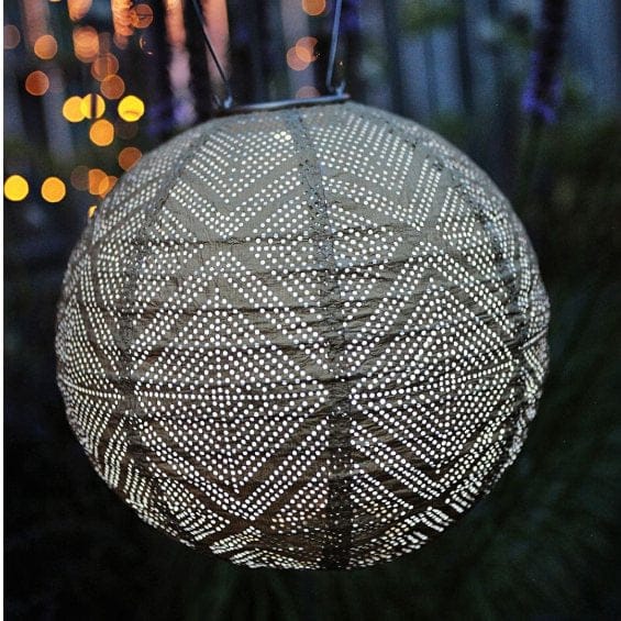 Allsop Bronze Allsop Market 12" Globe Soji Stella Solar Lantern ASP-31408