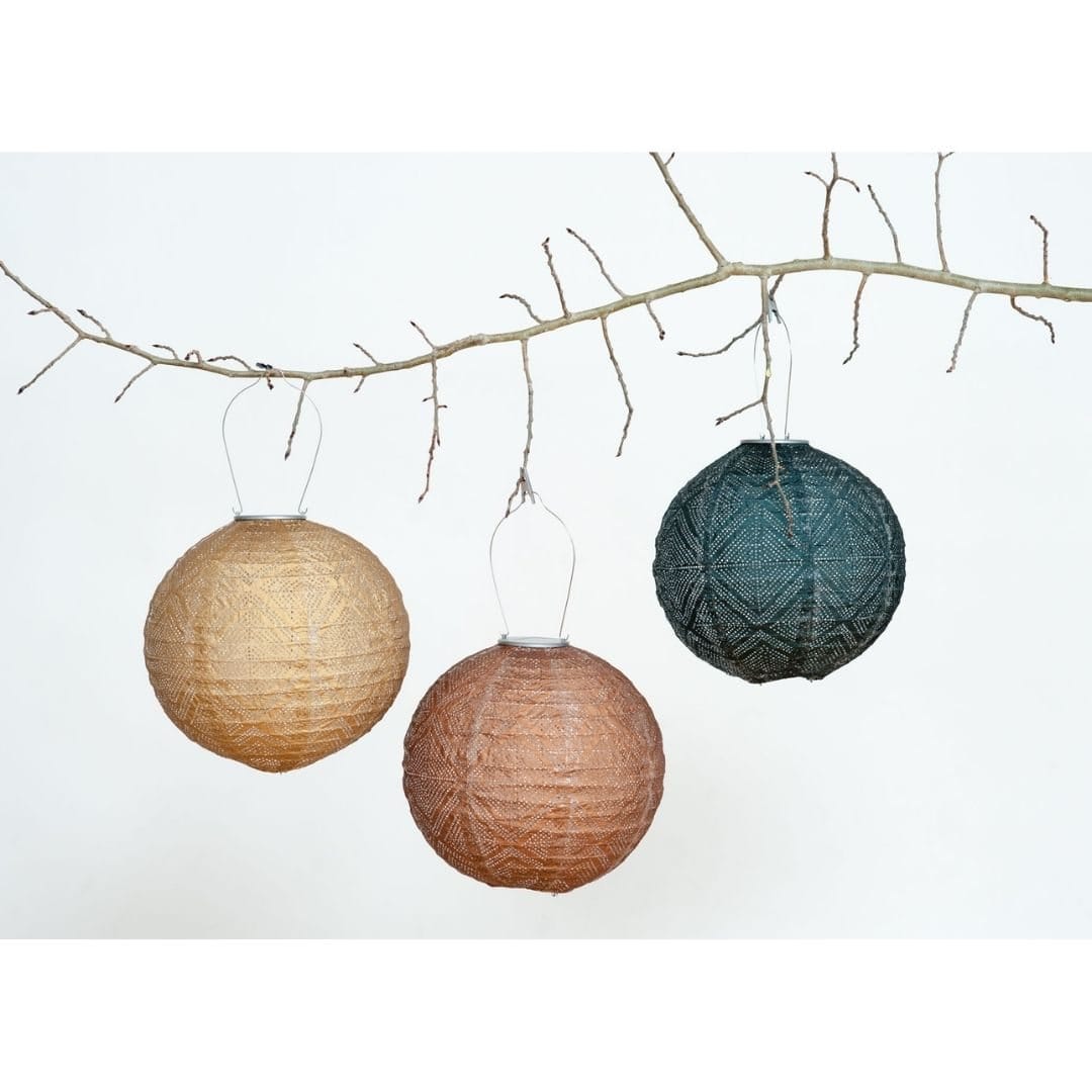 Allsop Bronze Allsop Market 12" Globe Soji Stella Solar Lantern ASP-31408