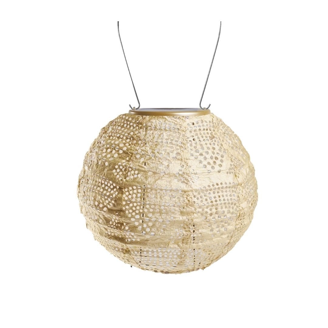 Allsop Pearl Wave Allsop 8" Globe Solar Lantern ASP-31771