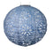 Allsop Metallic Blue Allsop Boho 12" Globe Soji Stella Solar Lantern ASP-31836