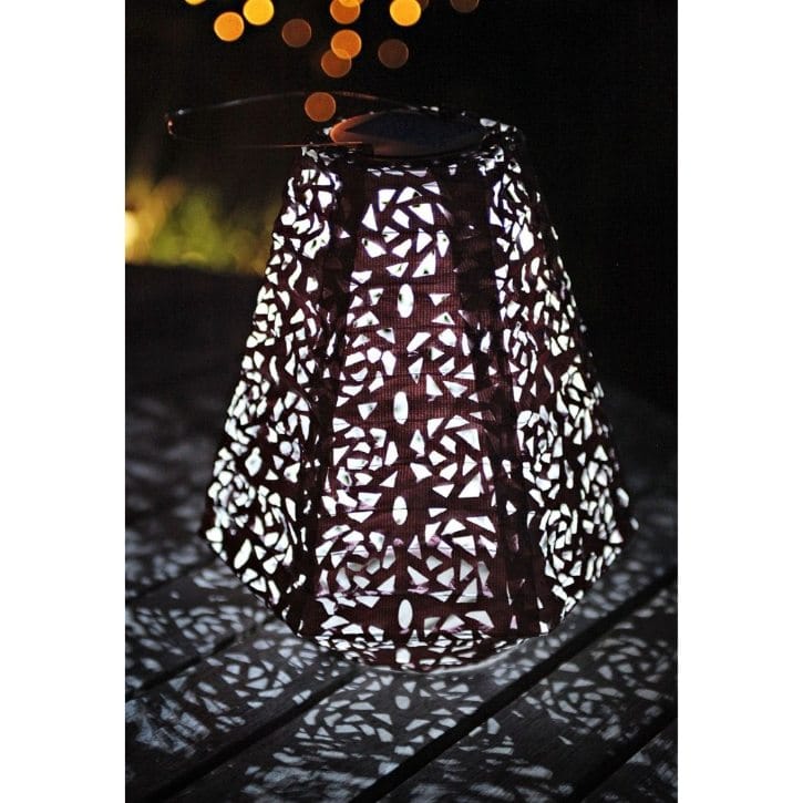 Allsop Metallic Orchid Allsop Prism 10" x 11" Solar Lantern ASP-31839