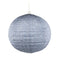 Allsop Metallic Blue Allsop Chevron 18" Globe Soji Stella Nova Pendant Lamp ASP-32024