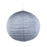 Allsop Metallic Blue Allsop Chevron 18" Globe Soji Stella Nova Pendant Lamp ASP-32024