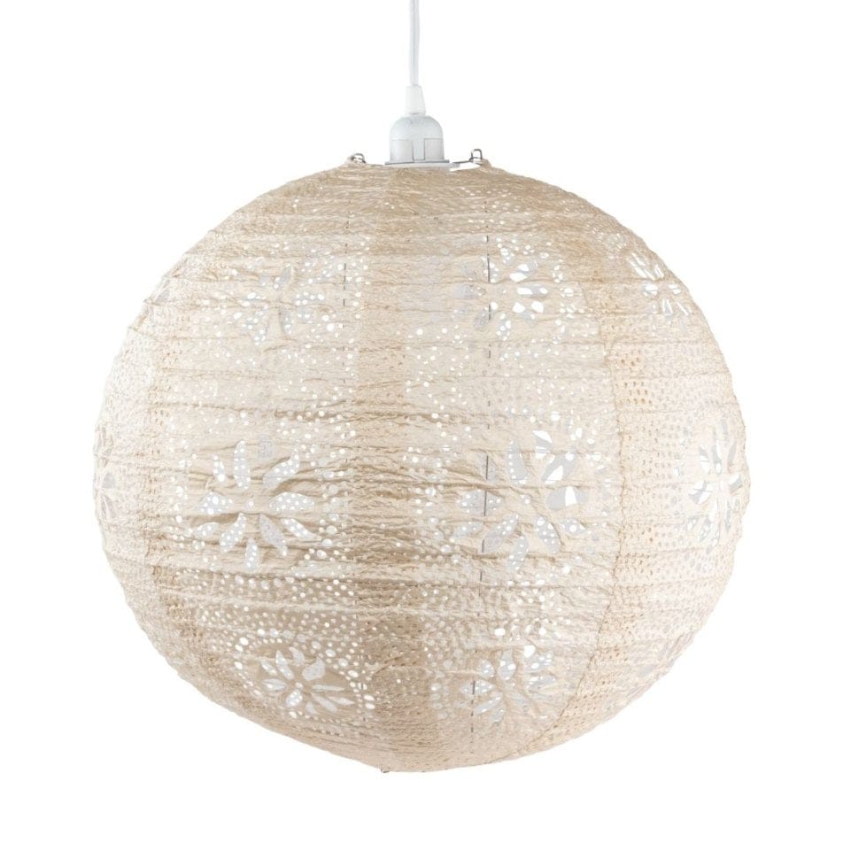 Allsop Pearl Allsop Boho 18" Globe Soji Stella Nova Pendant Lamp ASP-32299
