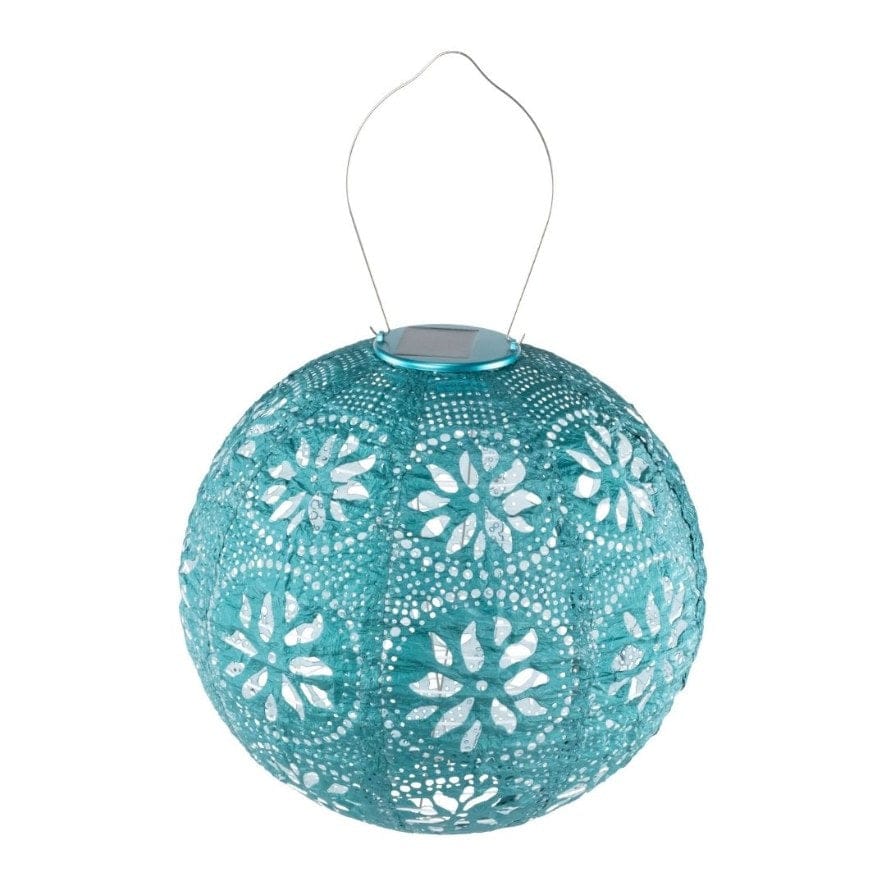 Allsop Mineral Green Allsop Boho 12" Globe Soji Stella Solar Lantern ASP-32302