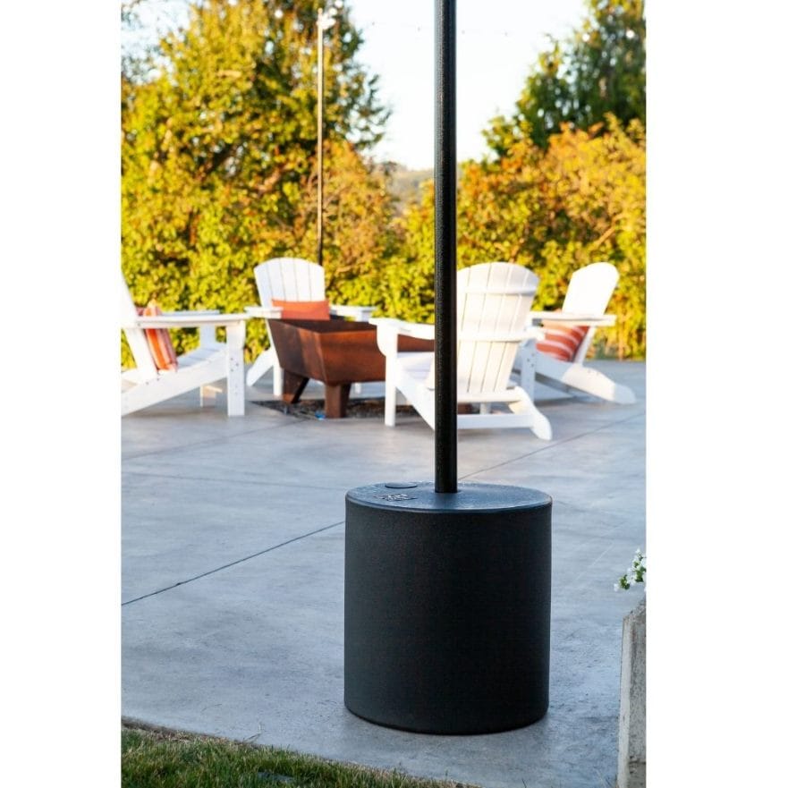 Allsop Allsop Pole Stand with Tank Base Sturdy Base Stand for Soji Lanterns ASP-32384