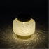 Allsop White Square Allsop Boaters Lantern Hand Blown Glass Solar Lantern ASP-32407