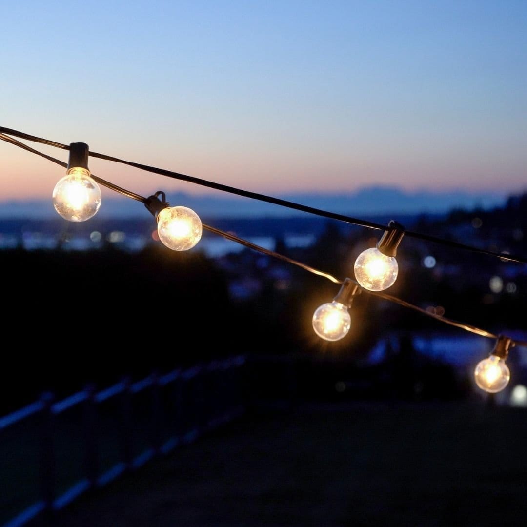 Allsop Black Allsop G40 LED Bistro String Elegant Outdoor Lighting Solution ASP-32432