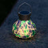 Allsop Tidal Blue Allsop Tea Lantern Hand Blown Glass Solar Lantern ASP-32462
