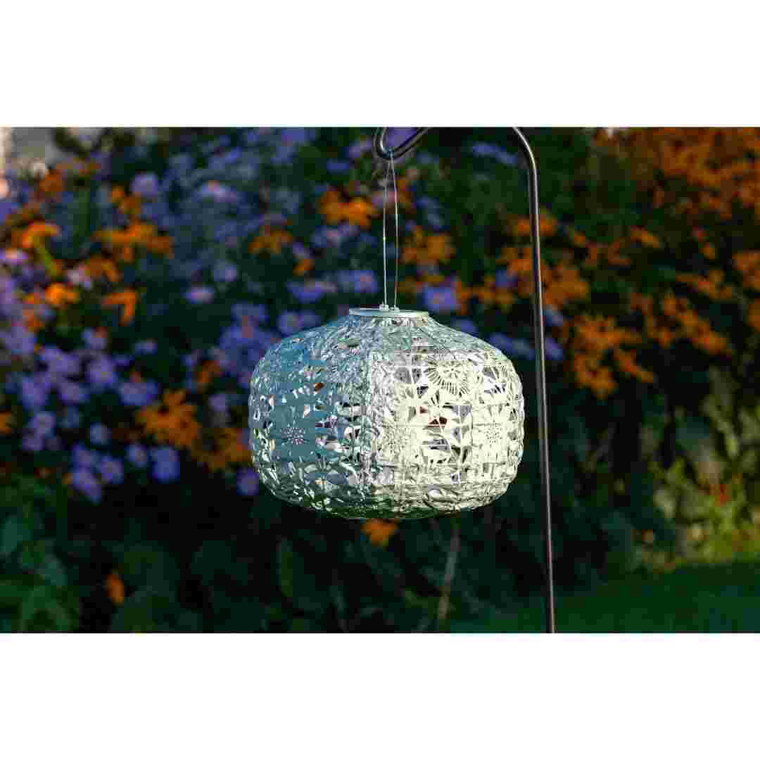 Allsop Sage Allsop Square Sunflower 11" x 7.25" Solar Lantern ASP-32531