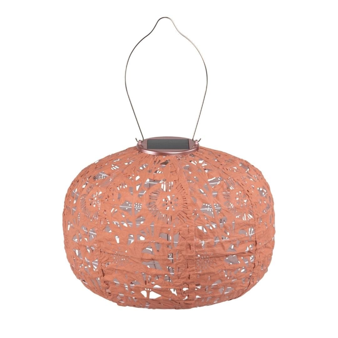 Allsop Clay Allsop Square Sunflower 11" x 7.25" Solar Lantern ASP-32532