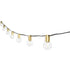 Allsop Gold Stylish Allsop G40 Outdoor Bistro String LED Lights ASP-32541